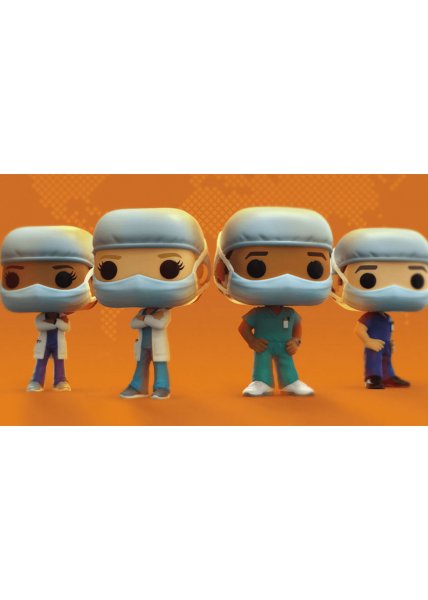 Pop! Special Edition FRONTLINE HEROES (male one)